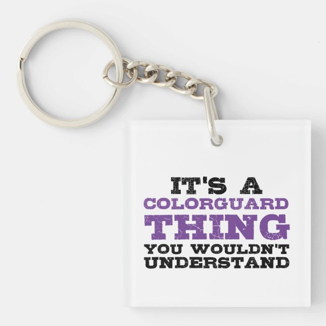 Porte-clefs C'est un truc de garde-couleurs (Devant)