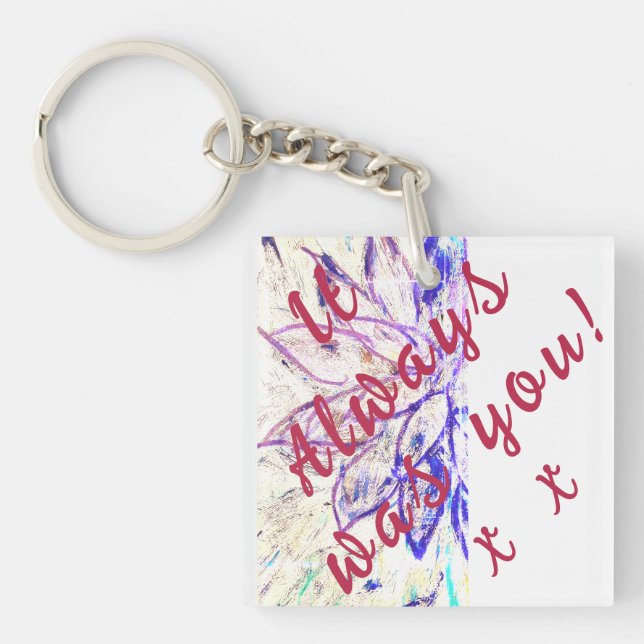 Porte-clefs C'Était Toujours Toi ! (Devant)