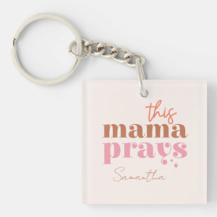Porte-clefs Cette maman prie