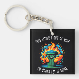 Porte-clefs Cette Petite Lumière, Feu de Dumpster