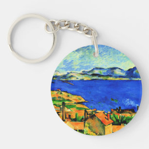 Porte-clefs Cezanne - Golfe de Marseille vue de L'Estaque Ke