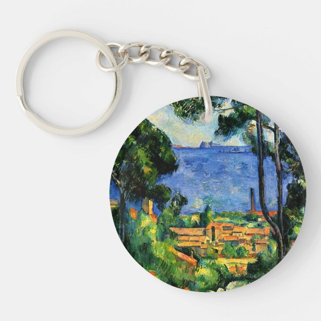 Porte-clefs Cezanne - Vue de l'Estaque (Devant)