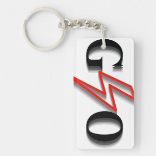 Porte-clefs chaîne GLO