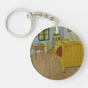 Porte-clefs Chambre à Arles, Peinture à l'huile, Vincent Van G