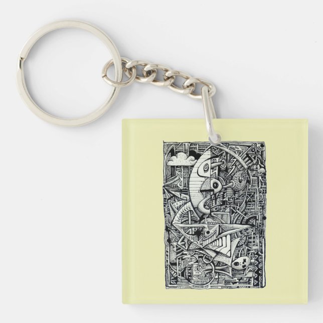 Porte-clefs Chambre de rêve (Devant)