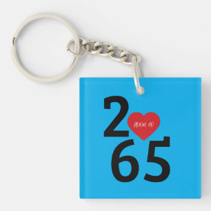 Porte-clefs Chambre Numéro 256 dans