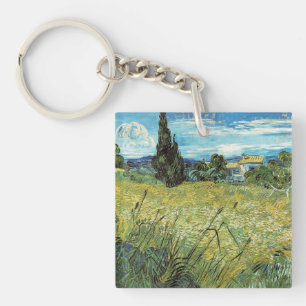 Porte-clefs Champ de blé vert Vincent van Gogh