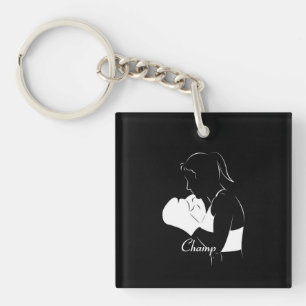 Porte-clefs Champ Femme Boxer