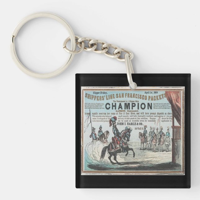 Porte-clefs Champion Clipper voile  (Devant)