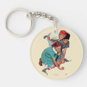 Porte-clefs Champion de marbre