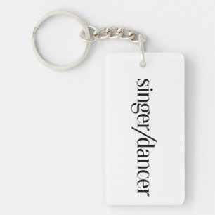 Porte-clefs Chanteur Danseur Performeur