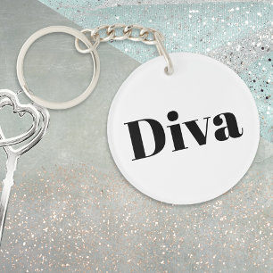 Porte-clefs Chanteuse D'Opéra Musique Thème Musicien Nouveauté