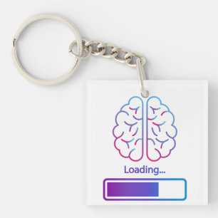 Porte-clefs chargement du cerveau