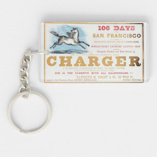 Porte-clefs Charger clipper voiliers 1861