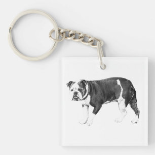 Porte-clefs Charme Bulldog, Force Quotidienne