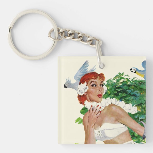 Porte-clefs Charme des îles (Devant)