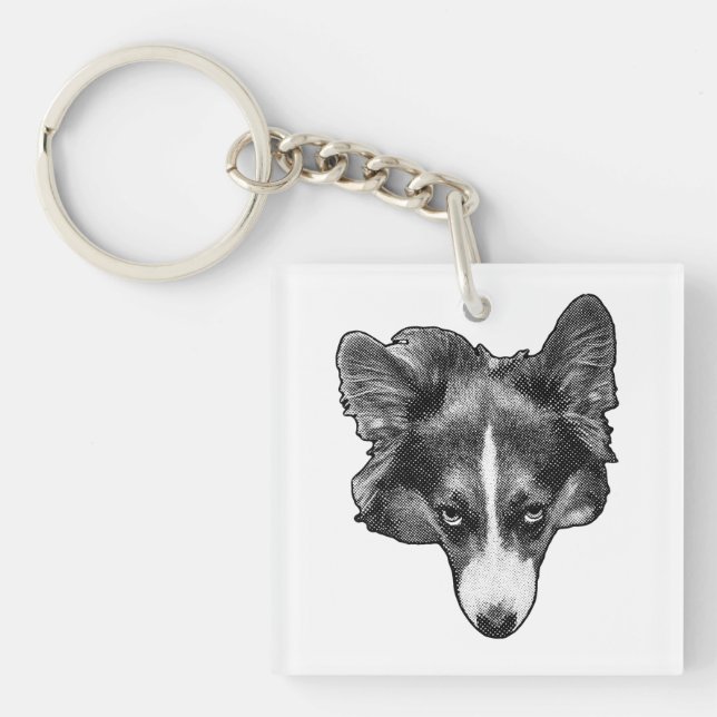 Porte-clefs charme loyal dottrace (Devant)