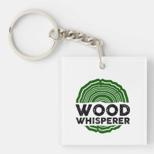 Porte-clefs Charpentier - Whisperer de bois