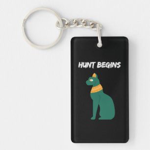 Porte-clefs Chasse commence le Porte - clé