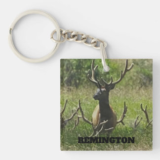 Porte-clefs Chasse Rustique Vie Oiseau Cerf