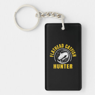 Porte-clefs Chasseur de poisson d'eau douce Fisher