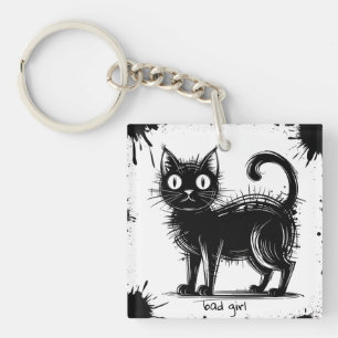 Porte-clefs Chat à Doodle