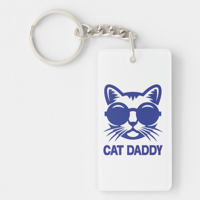 Porte-clefs Chat Art Chat Daddy (Devant)