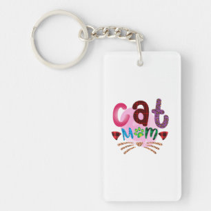 Porte-clefs Chat Art Chat Maman2