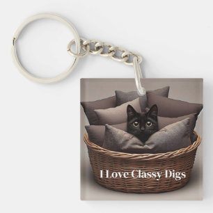 Porte-clefs Chat classique