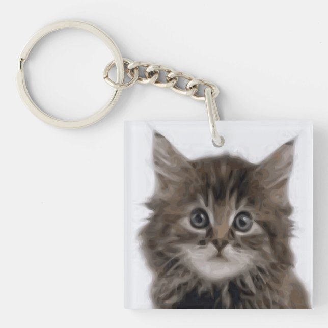 PORTE-CLEFS CHAT DE LA CUISINE (Devant)