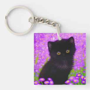 Porte-clefs Chat Gustav Klimt