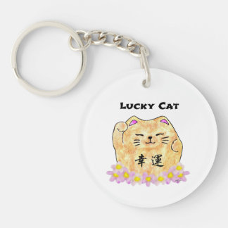 Porte-clefs Chat Lucky (Maneki Neko)