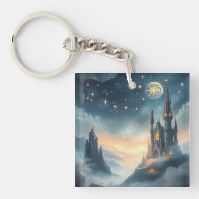 Porte-clefs Château céleste de la Lune (Devant)