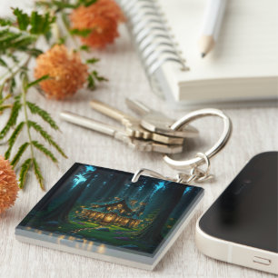 Porte-clefs Château de la Clairière Elfique