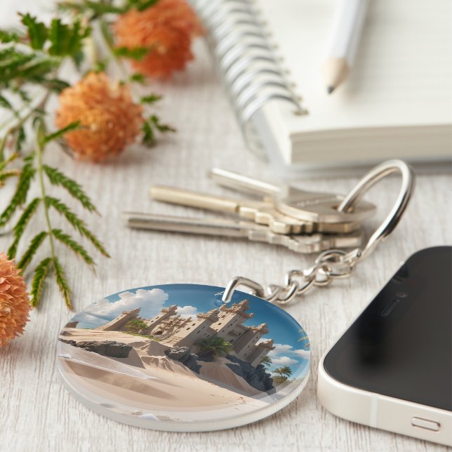 Porte-clefs Château de la Plage des Possibilités (Devant droit)