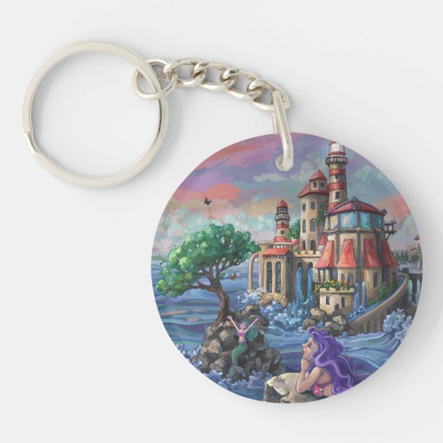 Porte-clefs Château de la Sirène (Devant)