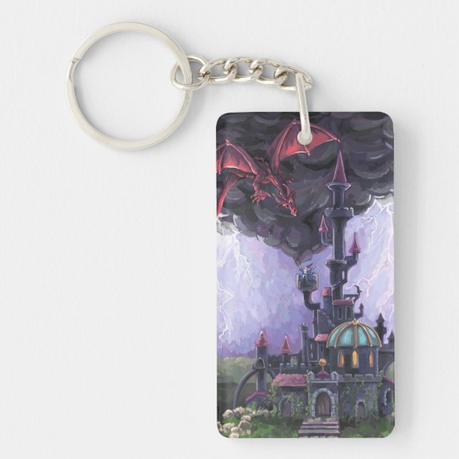 Porte-clefs Château du Dragon (Devant)