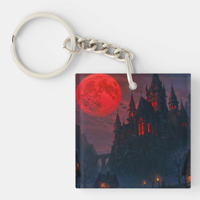 Porte-clefs Château du Sang du Vampire (Devant)