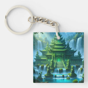 Porte-clefs Château du Temple du Trône de Jade Secret