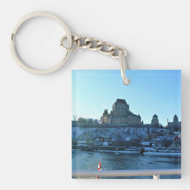 Porte-clefs Château Frontenac, Québec, Canada (Devant)