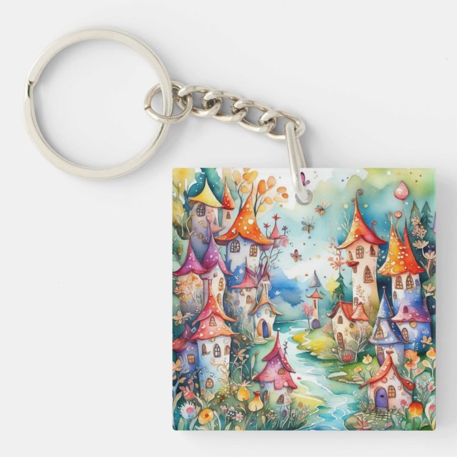 Porte-clefs Château magique Fairyland (Devant)