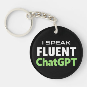 Porte-clefs ChatGPT drôle