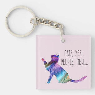 Porte-clefs Chats, Oui Personnes, Bof...