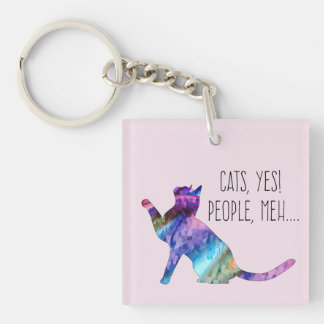 Porte-clefs Chats, Oui Personnes, Bof...