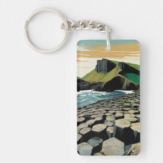 Porte-clefs Chaussée du Géant (Devant)