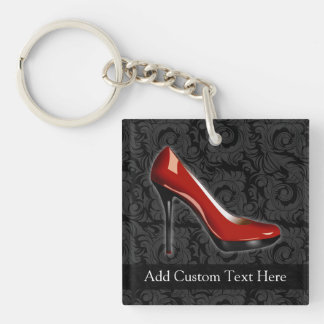 Porte-clefs Chaussure rouge Sassy