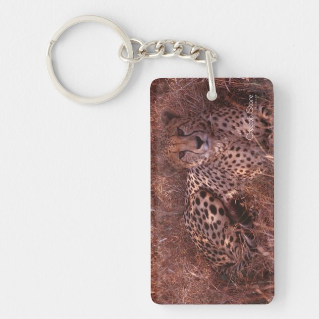 Porte-clefs Cheetah Stare (Devant)