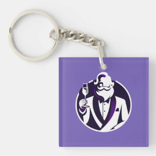 Porte-clefs Chefs de Père Noël T-Shirt - Classy Holiday Toast