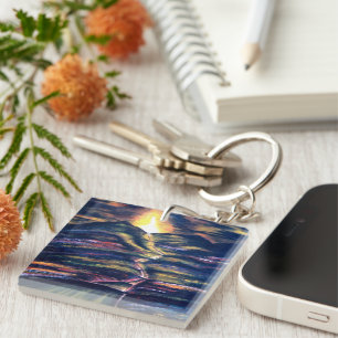 Porte-clefs Chemin de vie et lieu de repos