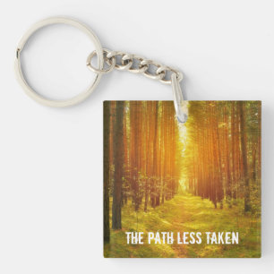 Porte-clefs Chemin Moins Pris